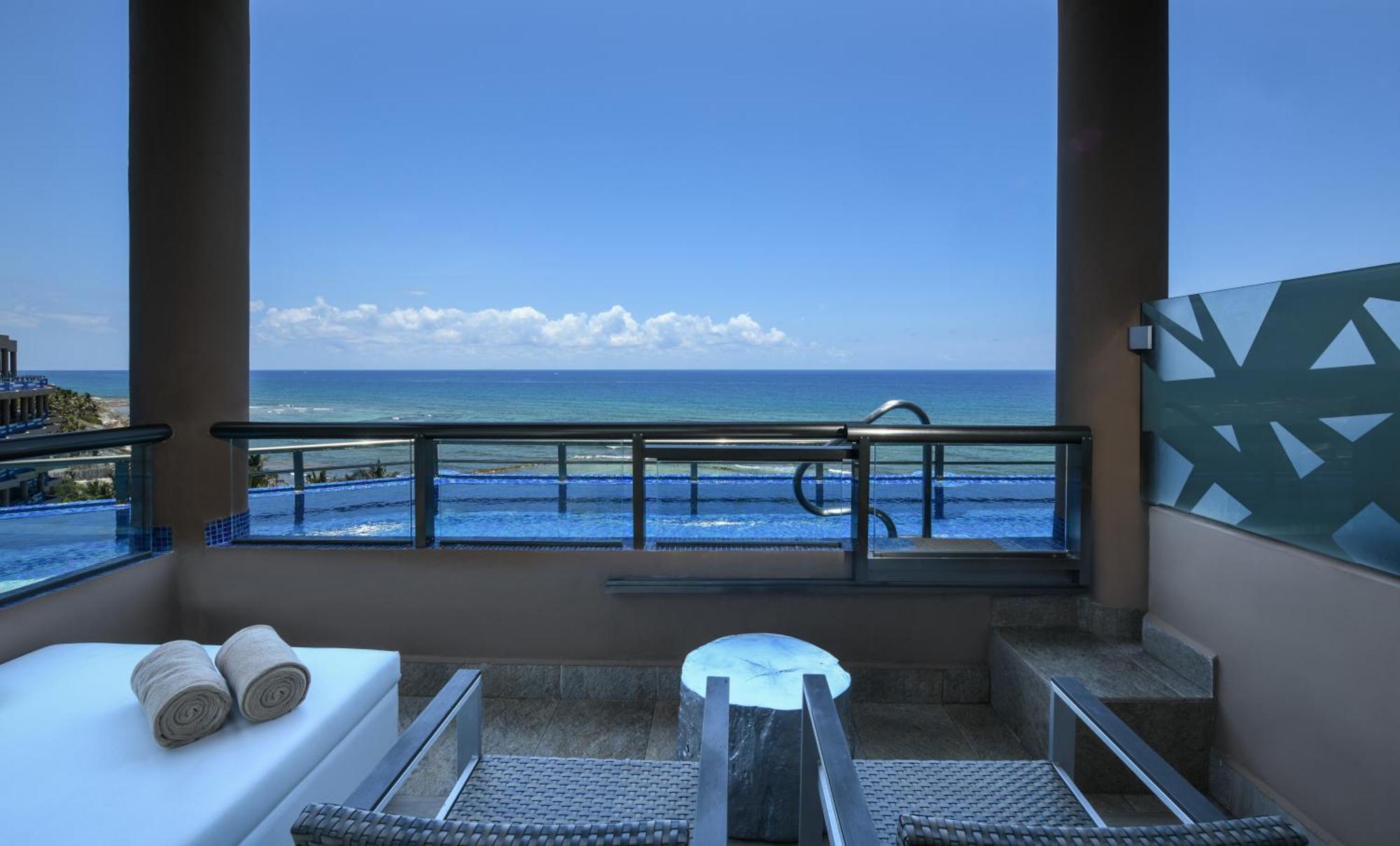 El Dorado Seaside Suites Catamaran, Cenote & More Inclusive (Adults Only) Xpu Ha Exterior foto